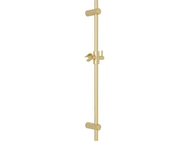 Rohl Multiple Collections Satin Unlacquered Brass Sliding Rail Handshower Rail Set HOR1650SUB