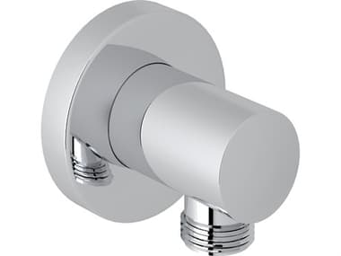Rohl Outlet Connection With Sliding Flange In Polished Chrome Handshower Rail Set HOR33640APC