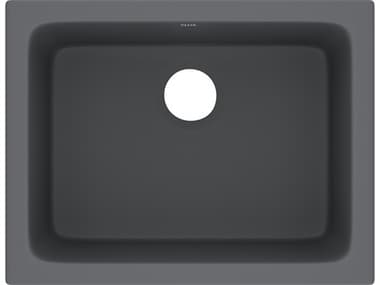 Rohl Allia 24" Fireclay Single Bowl Undermount Kitchen Or Laundry Sink HOR634704