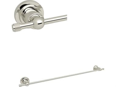 Rohl Campo Wall Mounted 24 Single Towel Bar Rail In Polished Nickel HORA1486IWPN