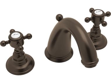 Rohl Viaggio Widespread Lavatory In Tuscan Brass  HORA2108XMTCB2