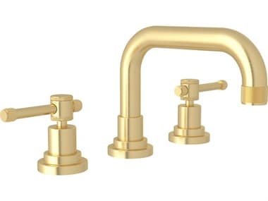 Rohl Campo Bath Deck Mounted Three Hole Widespread Lavatory Faucet HORA3318ILSUB2