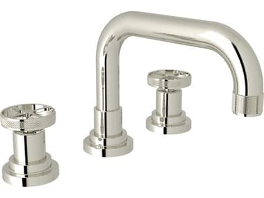Rohl Campo Bath Deck Mounted Three Hole Widespread Lavatory Faucet HORA3318IWPN2