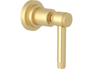 Rohl Campo Bath Trim Only For 3/4 Wall Mounted Volume Control Or Four Port Three Direction Diverter In Satin Unlacquered Brass HORA4912ILSUBTO