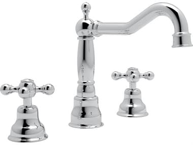 Rohl Arcana Widespread Spout Lavatory Faucet In Polished Chrome  HORAC107XAPC2