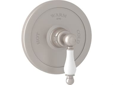 Rohl Arcana Trim Set Satin Nickel With Lever Handle And No Rough Body To Concealed Thermostatic Mixer Valve  HORAC720OPSTNTO