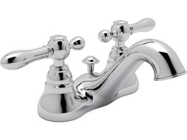 Rohl Arcana Centerset Lavatory Basin Mixer Faucet In Polished Chrome  HORAC95LMAPC2