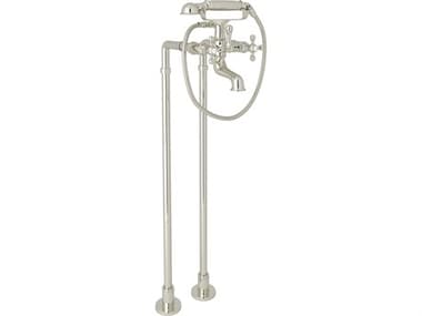 Rohl Arcana Floor Mounted Exposed Tub Filler Package In Polished Nickel HORACKIT7383NXPN