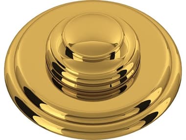 Rohl Air Activated Switch Button Only With Rohl Branding For Waste Disposal In Unlacquered Brass HORAS525ULB