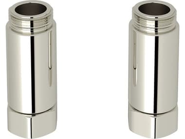 Rohl Polished Nickel Bath Pair Of Adaptors To The Deck And Floor Unions HORC5574EXTPN