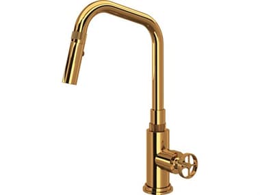 Rohl Campo Italian Brass Pull-Down Kitchen Faucet HORCP56D1IWIB