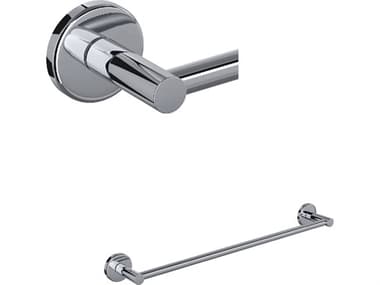 Rohl Lombardia Single Towel Bar In Polished Chrome HORLO118APC