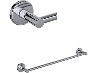Rohl Lombardia Single Towel Bar In Polished Chrome HORLO124APC
