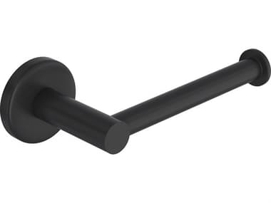 Rohl Lombardia And Avanti Bath Open Toilet Paper Or Tp Holder In Matte Black HORLO8MB