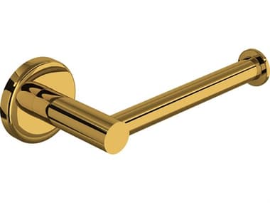 Rohl Lombardia And Avanti Bath Open Toilet Paper Or Tp Holder In Unlacquered Brass HORLO8ULB