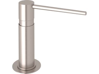 Rohl Soap/Lotion Dispenser With 5" Height And One Touch System In Satin Nickel HORLS2150STN