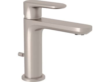 Rohl Meda Satin Nickel Deck Mounted Fixed Spout Lavatory Faucet HORLV51LSTN2