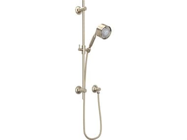 Rohl Graceline Shower Slide Rail Set With Handshower In Satin Nickel HORMB2046STN