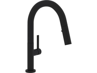 Rohl Lux Matte Black Pulldown Faucet HORR7581SLMMB2
