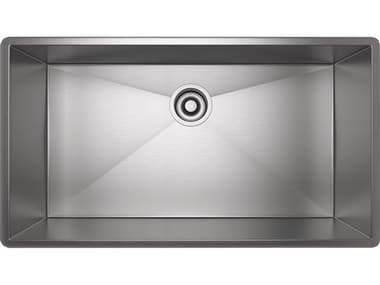 Rohl Forze Italian Stainless Steel Forze Single Bowl Kitchen Sink  HORRSS3016SB