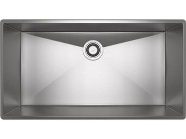 Rohl Forze Italian Stainless Steel Forze Single Bowl Kitchen Sink HORRSS3318SB
