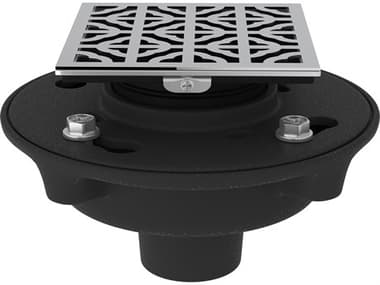 Rohl Decorative Shower Drain Petal Complete Cast Iron Drain Assembly HORSDCI23146APC