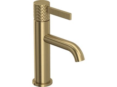 Rohl Tenerife Antique Gold Single Handle Lavatory Faucet HORTE01D1LMAG