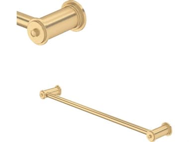 Rohl Armstrong 24" Satin English Gold Towel Bar HORU.AR25WTB24SEG
