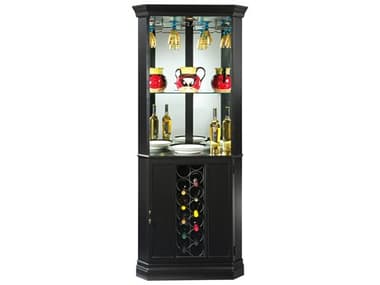 Howard Miller Hardwood Black Satin Bar Cabinet HOW547288