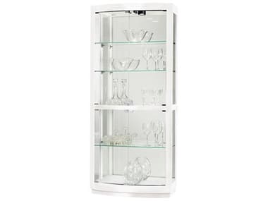 Howard Miller Gloss White Display Cabinet HOW549250