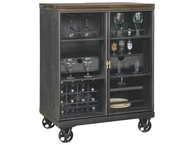 Howard Miller Black Bar Cabinet HOW549327