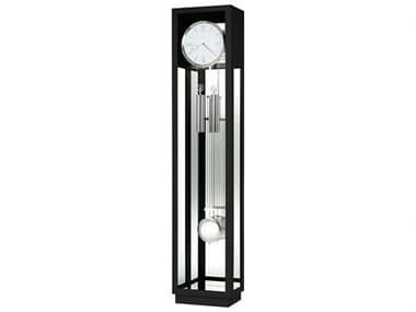 Howard Miller Whitelock Ii Gloss Black Clock HOW611258