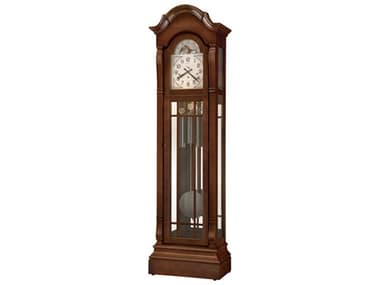 Howard Miller Roderick-IV Cherry Bordeaux Clock HOW611288