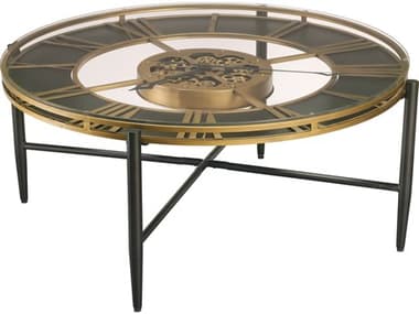 Howard Miller Mayer 42" Round Glass Coffee Table HOW615165
