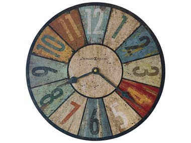 Howard Miller Sylvan II Aged Black Wall Clock HOW620503