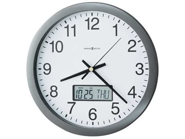 Howard Miller Chronicle Metallic Gray Wall Clock HOW625195