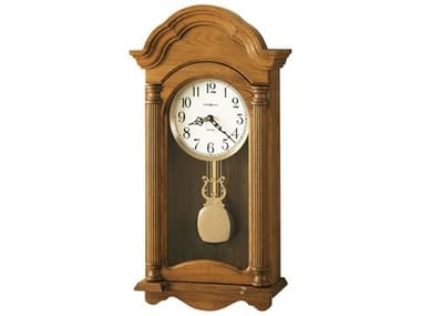 Howard Miller Amanda Golden Oak Chiming Wall Clock HOW625282