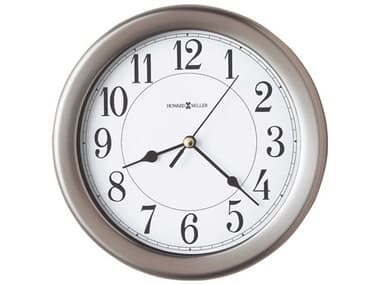 Howard Miller Aries Brushed Nickel Wall Clock HOW625283