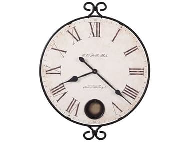 Howard Miller Magdalen Wrought Iron Oversized Gallery Wall Clock HOW625310