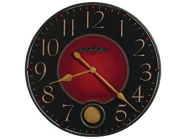 Howard Miller Harmon Wrought Iron Oversized Gallery Wall Clock HOW625374
