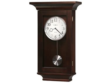Howard Miller Gerrit Black Coffee Chiming Wall Clock HOW625379