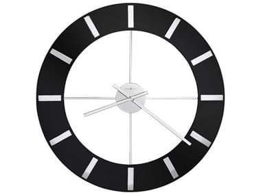 Howard Miller Onyx High-Gloss Black Oversized Gallery Wall Clock HOW625602