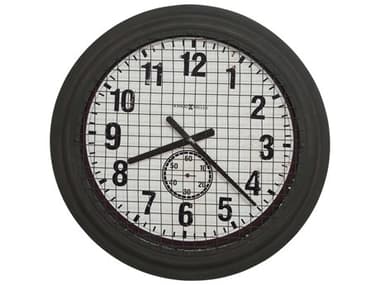 Howard Miller Grid Iron Works Rusty Brown Wall Clock HOW625625