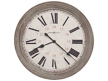 Howard Miller Nesto Aged Brown Wall Clock HOW625626