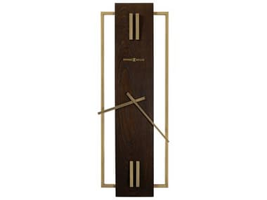 Howard Miller Satin Espresso Hardwood-II Wall Clock HOW625741