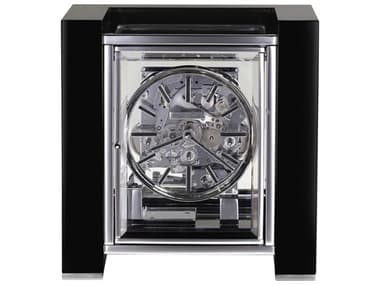 Howard Miller Gloss Black Park Avenue Mantel Clock HOW630270