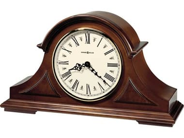 Howard Miller Burton II Windsor Cherry Tambour Mantel Clock HOW635107