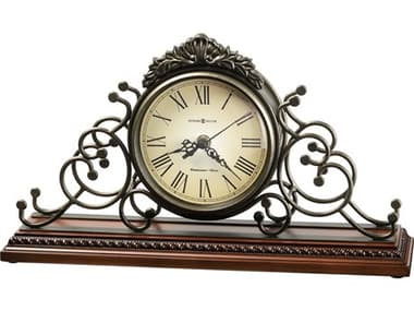 Howard Miller Adelaide Windsor Cherry Ornate Mantel Clock HOW635130