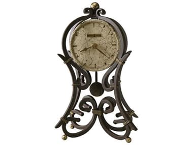 Howard Miller Vercelli Mantel Aged Iron Clock HOW635141