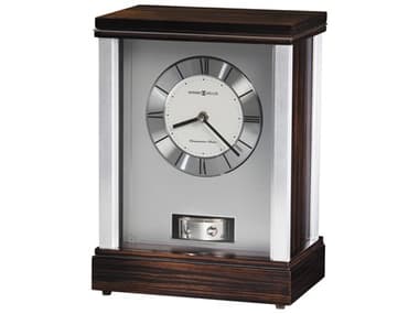 Howard Miller Gardner Macassar Ebony Mantel Clock HOW635172
